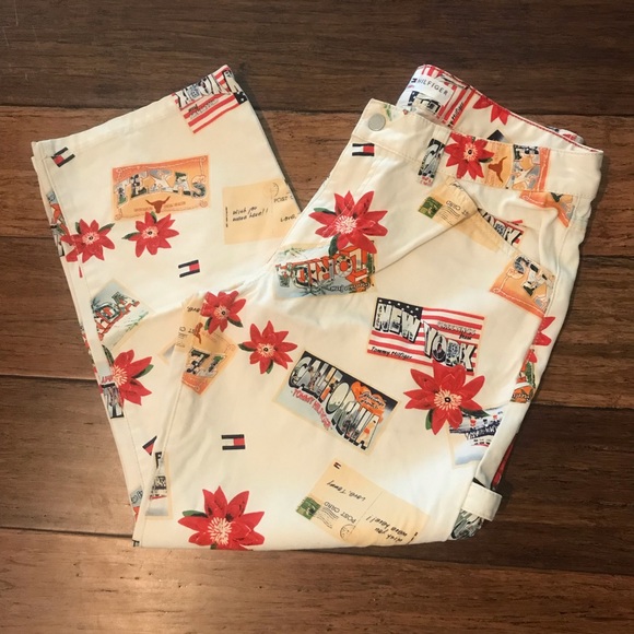 Tommy Hilfiger Denim - Tommy Hilfiger Jeans Capri pants,  postcard